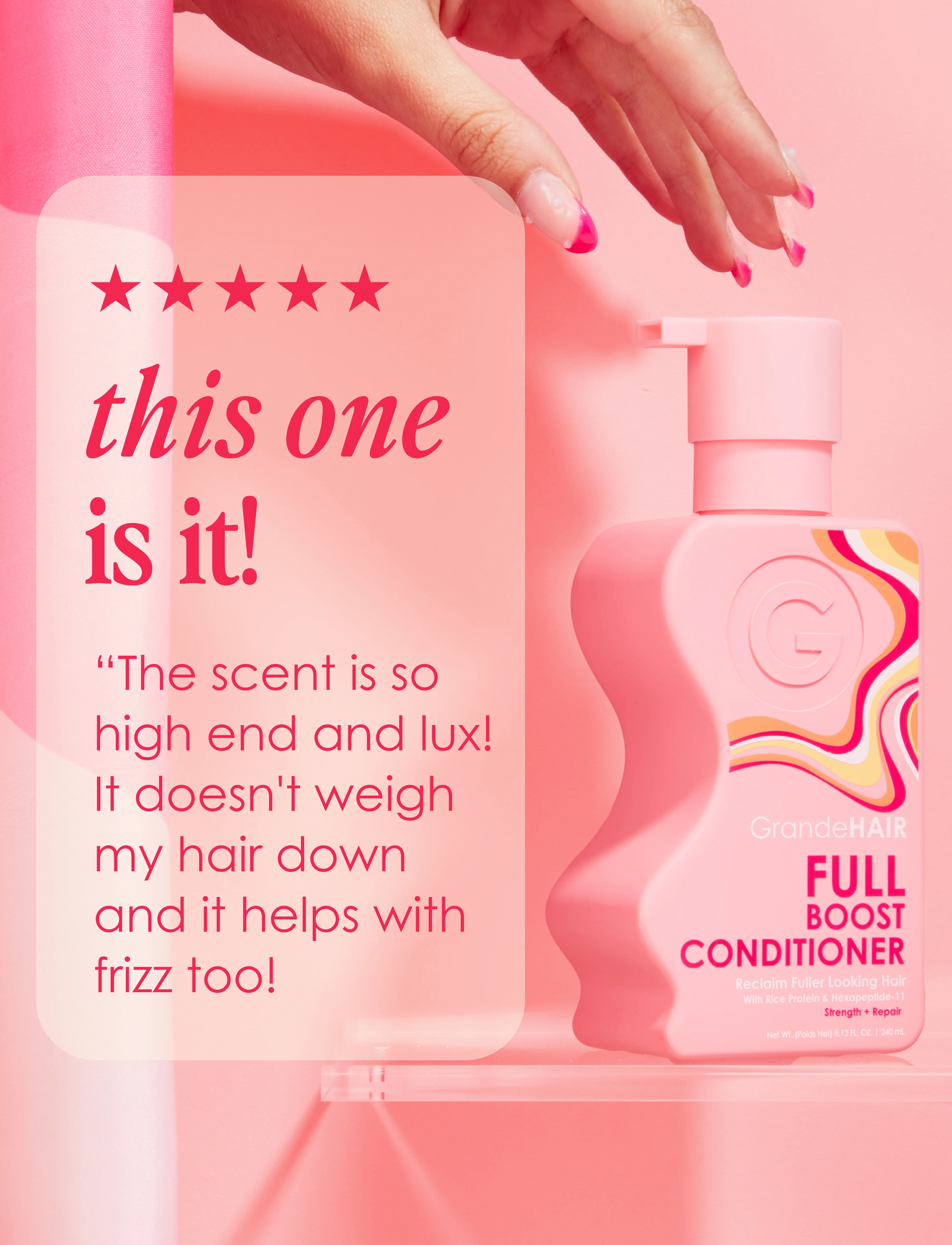 GrandeHAIR Full Boost Conditioner Mini Size - Image 6